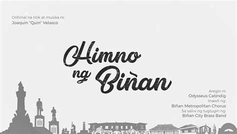 biñan hymn|Biñan .